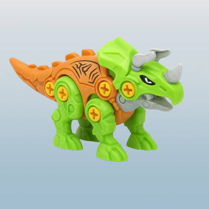 Dinosaur Take Apart STEM Toy Set for Kids, Educational Construction Engineering Building Playset, Build Your Own Dino Toys