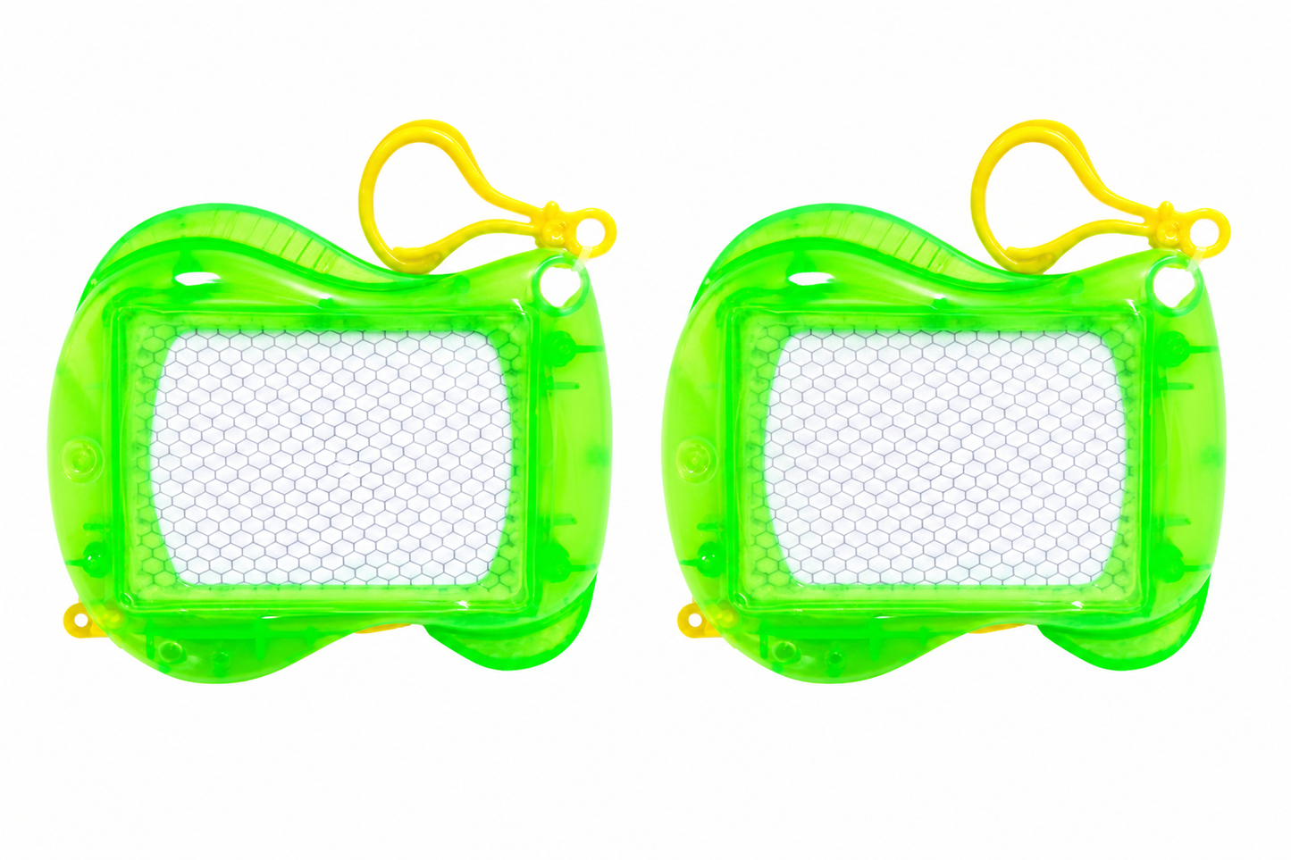 Mini Magnetic Drawing Board Keychain – Erasable Sketch Pad for Kids, 2-Pack