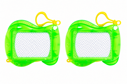 Mini Magnetic Drawing Board Keychain – Erasable Sketch Pad for Kids, 2-Pack