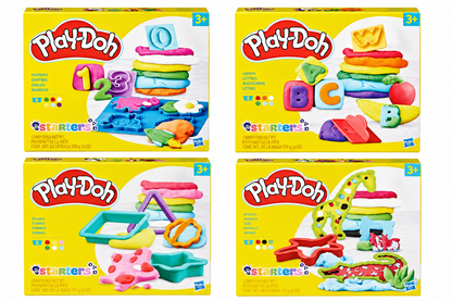 Play-Doh Starters Learning Playset Assortment – Numbers, Letters, Shapes or Animals