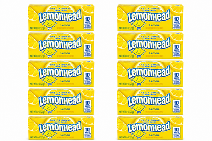 Lemonhead Original Lemon Candy Changemaker Boxes 10-Pack