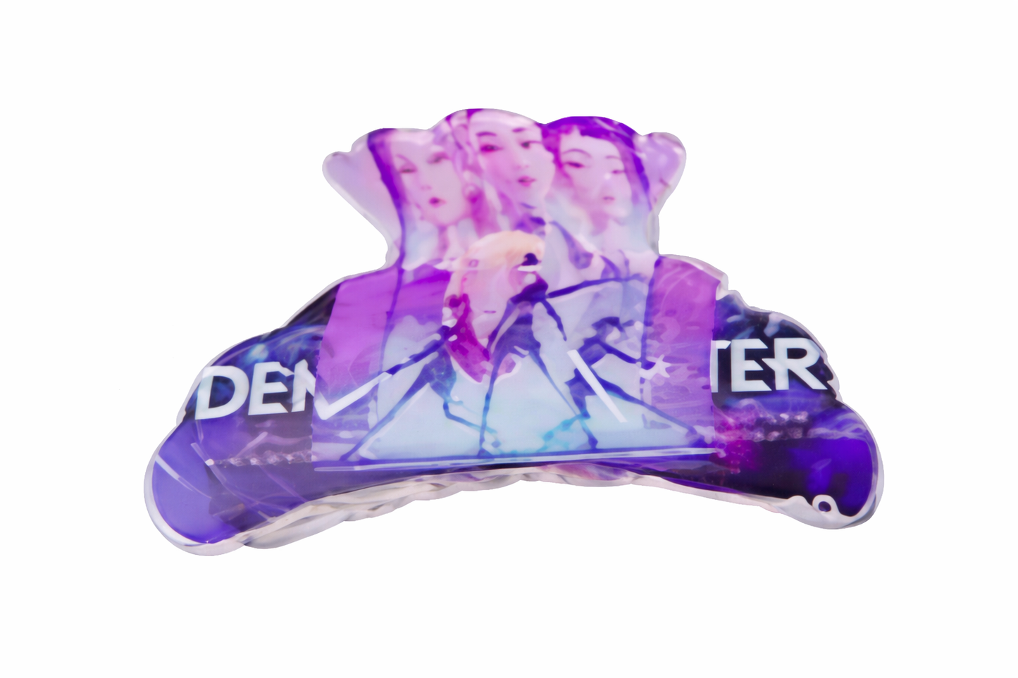 Kpop Hunter Trio Hair Claw Clips – 6 Pack Fashion Hair Accessories