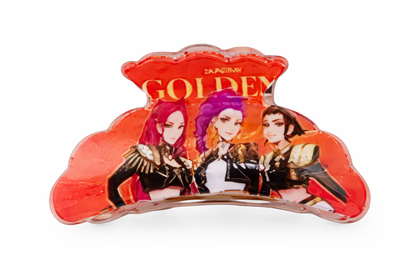 Kpop Hunter Trio Hair Claw Clips – 6 Pack Fashion Hair Accessories