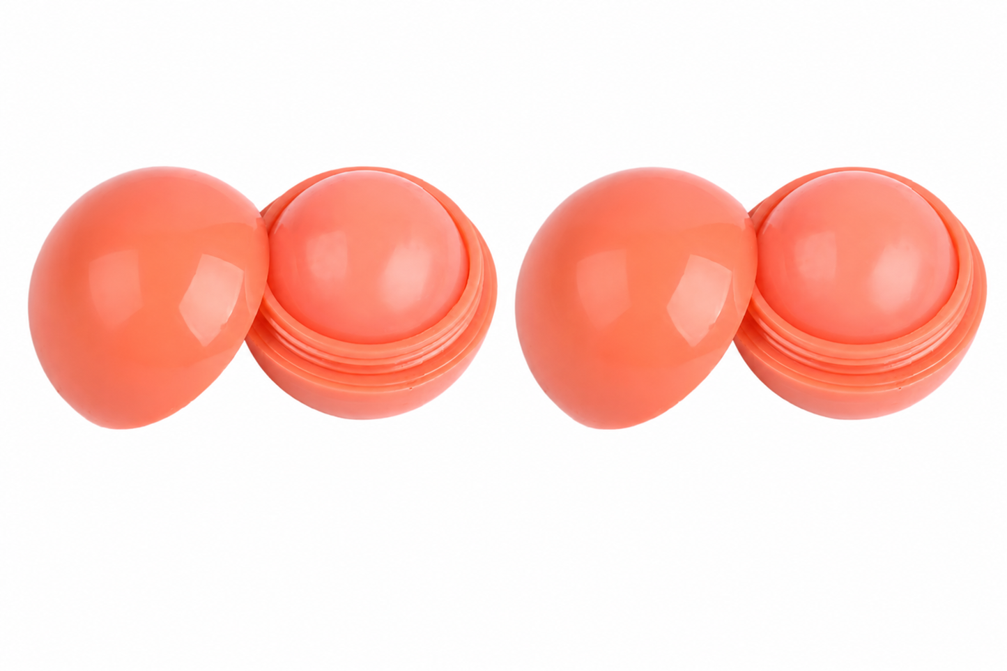 Ball Case Scented Lip Balm, 2-Pack