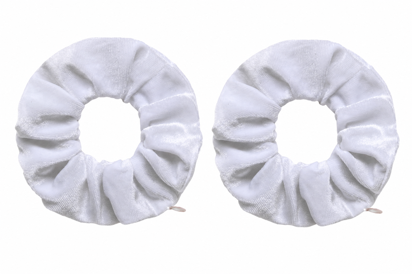 Multi-Functional Zipper Scrunchie Hair Tie with Hidden Storage Pocket – 2-Pack