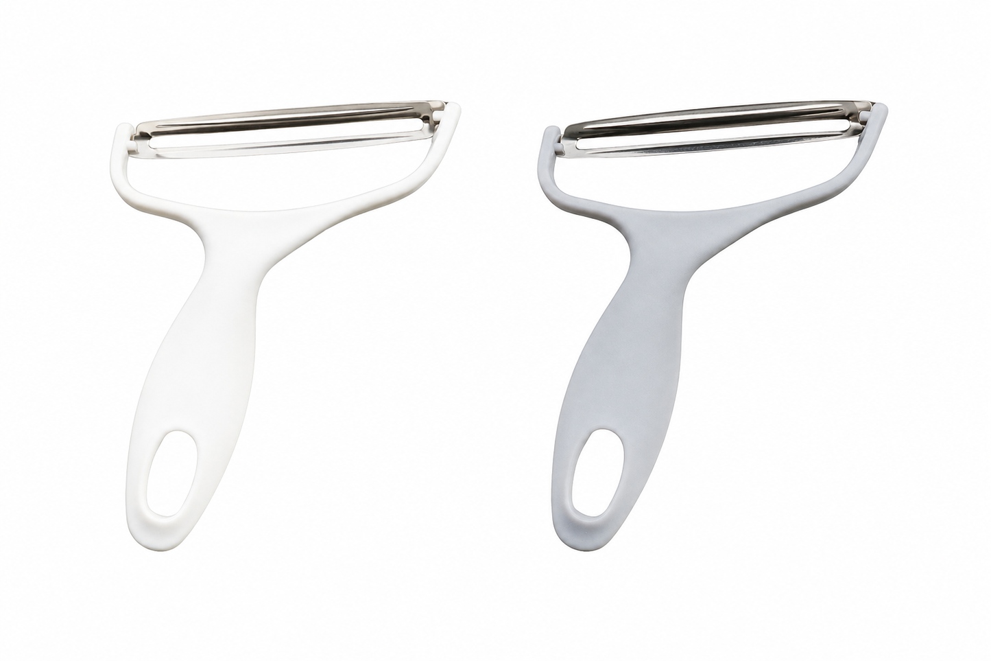 2-Pack Stainless Steel Dual-Blade Cabbage Shredder & Vegetable Peeler