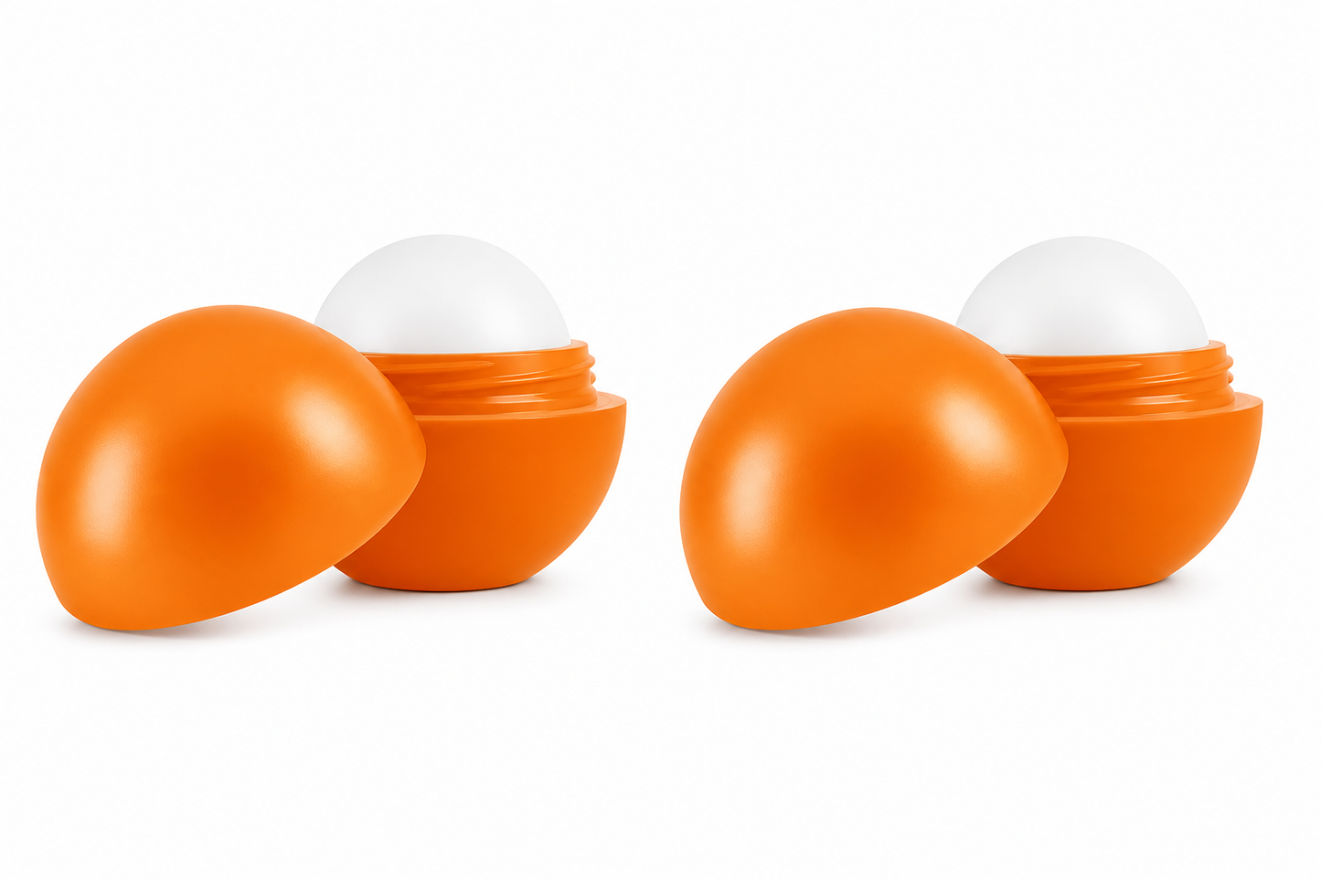 Ball Case Scented Lip Balm, 2-Pack