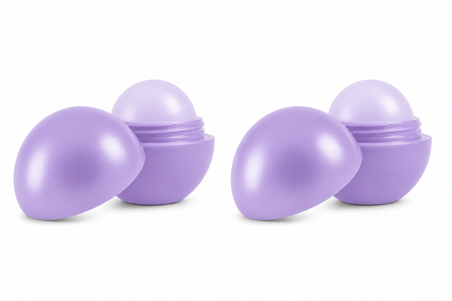 Ball Case Scented Lip Balm, 2-Pack