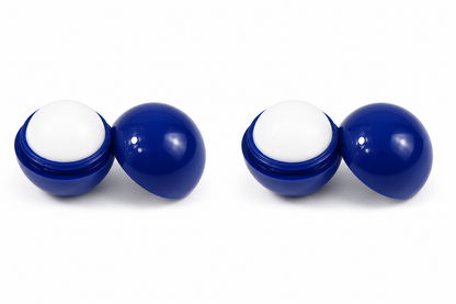 Ball Case Scented Lip Balm, 2-Pack