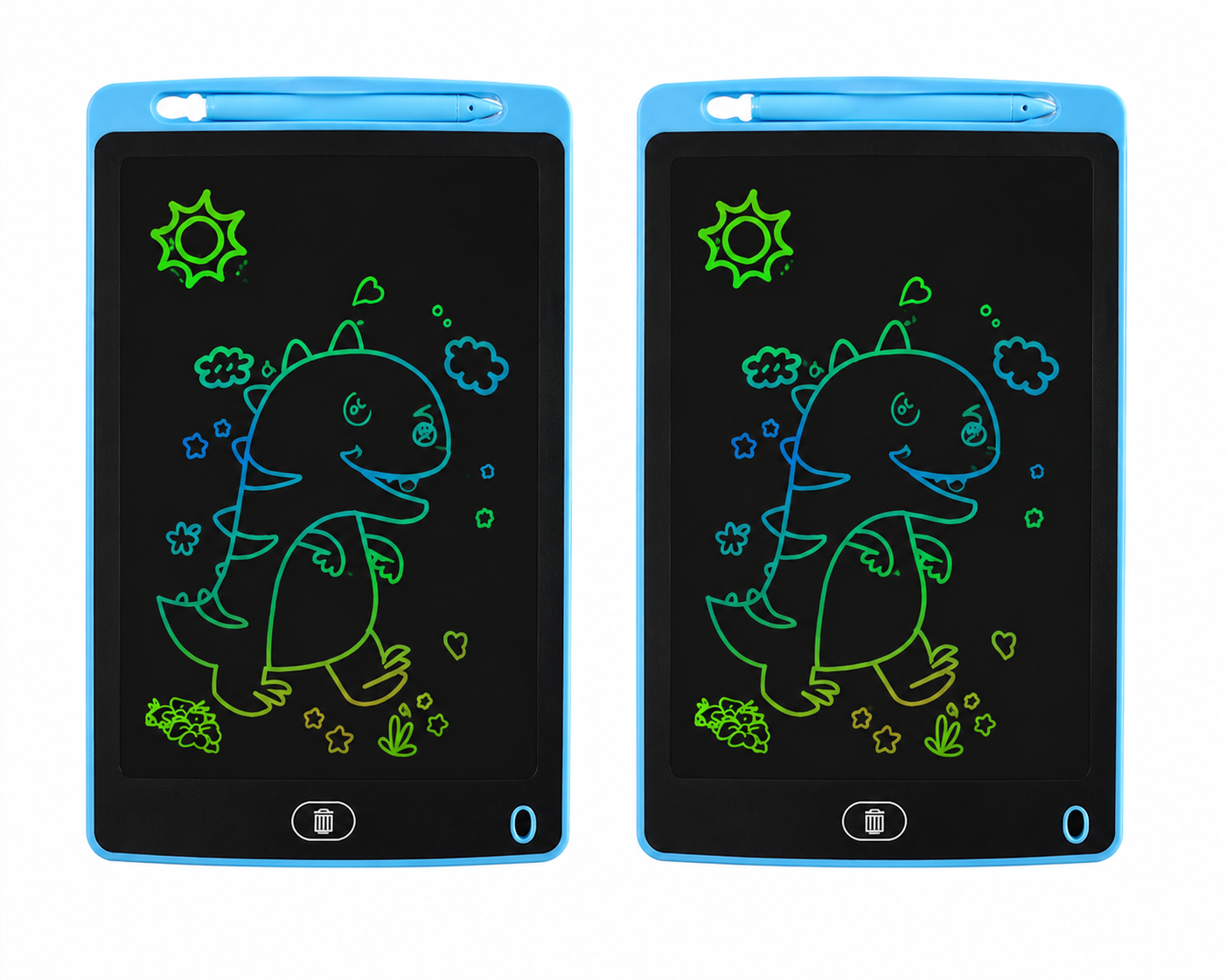 Portable 8.5-Inch LCD Writing Tablet for Kids – Drawing & Learning Pad with Stylus, 2-Pack