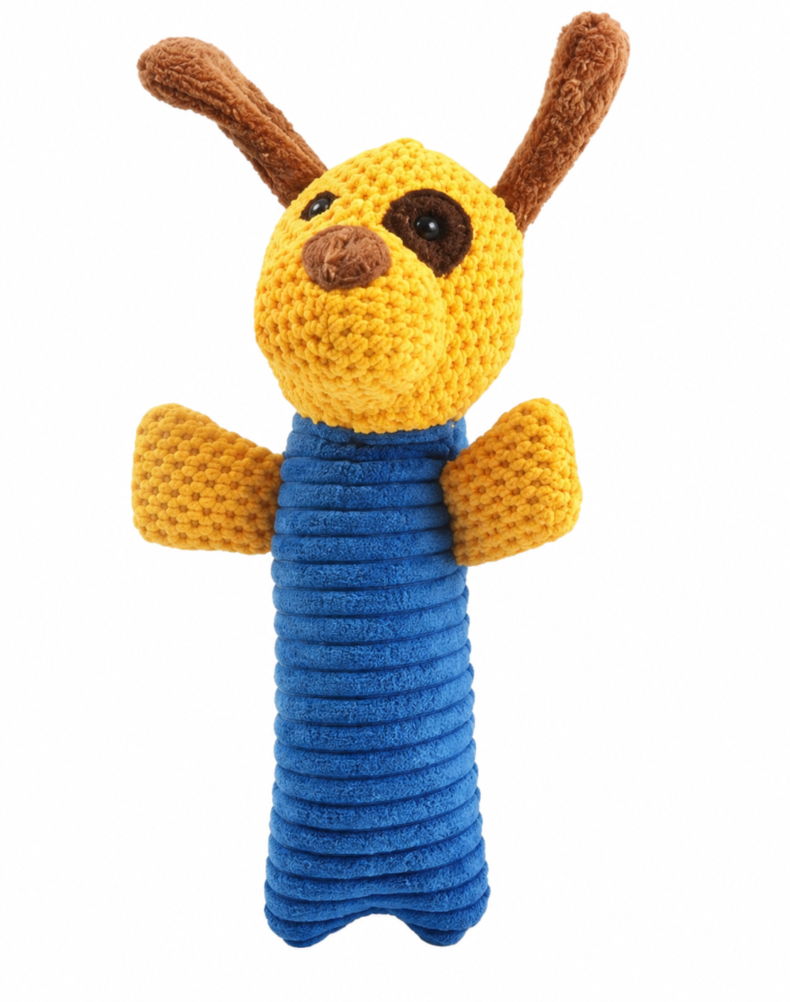 Plush Squeaky Pet Chew Toy – Soft Animal Design for Dogs, 3-Pack
