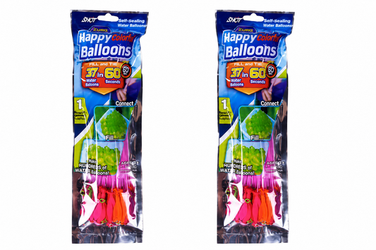 Self-Sealing Water Balloons – 2 Pack (74 Balloons Total)