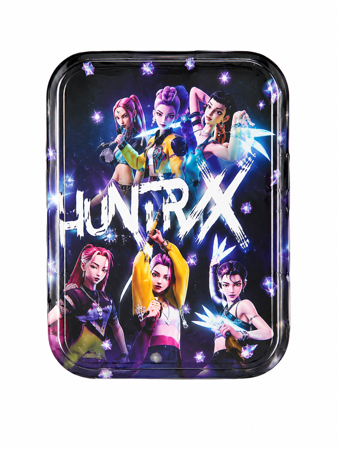 Kpop Demon Hunters Huntrix Printed Compact Cosmetic Mirror