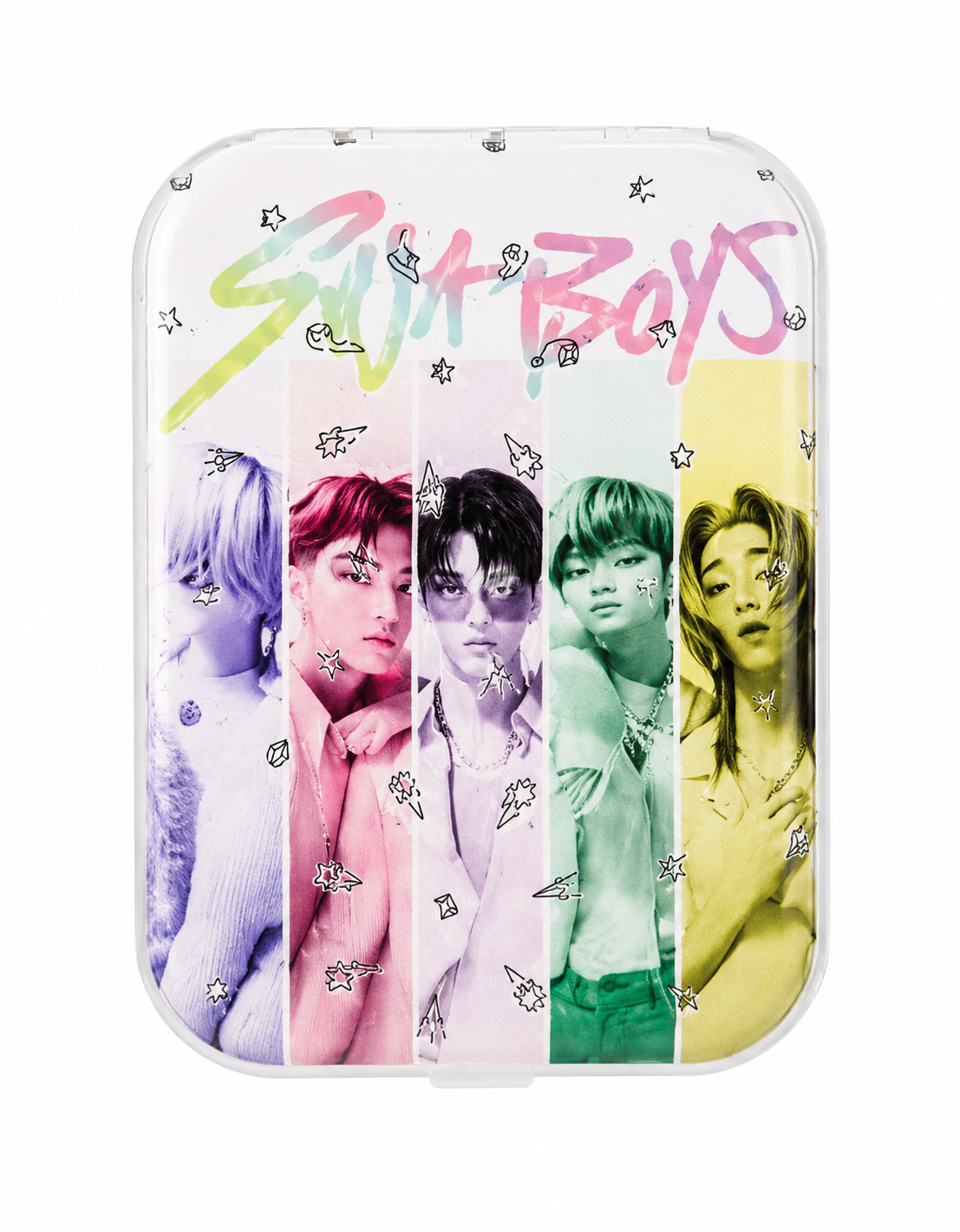 Kpop Demon Hunters Huntrix Printed Compact Cosmetic Mirror