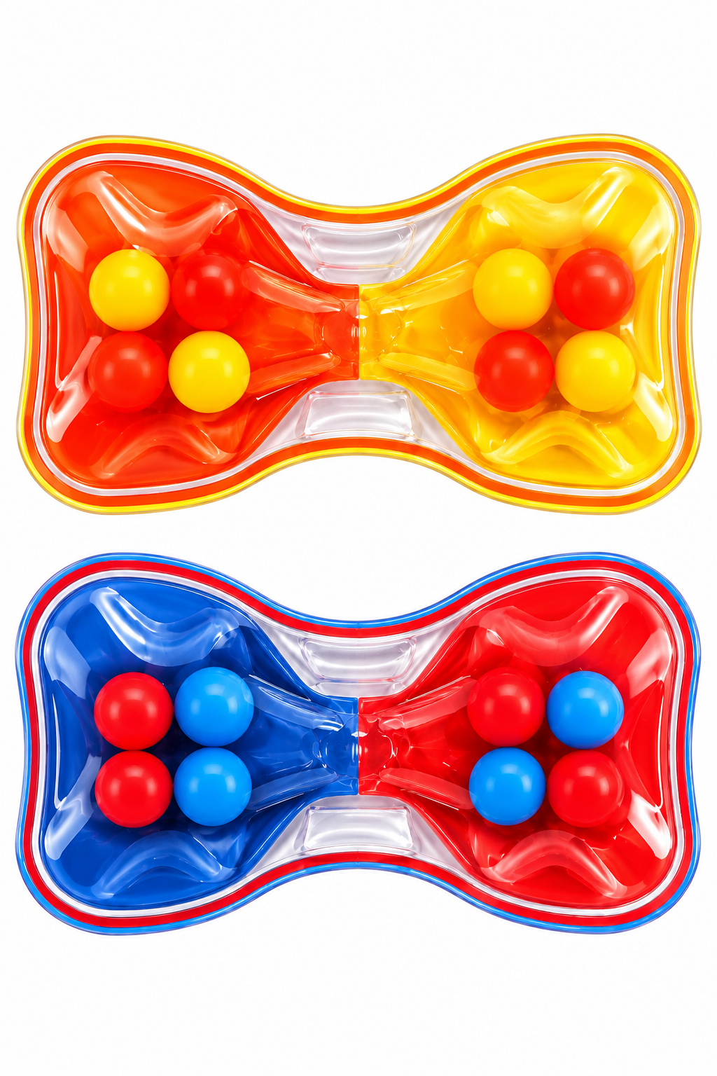 Gel Bead Sensory Fidget Strips – 2-Pack, Squeeze & Stretch Stress Relief Toy, Random Colors