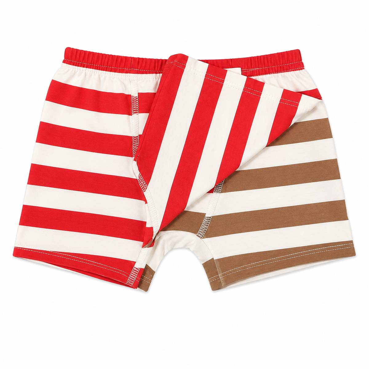 Boys' 2-Pack Striped Cotton Boxer Briefs