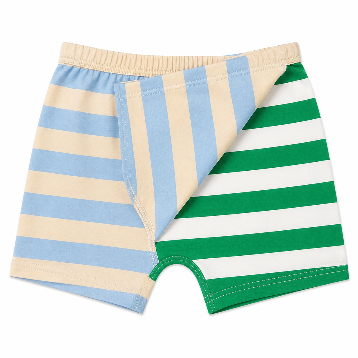 Boys' 2-Pack Striped Cotton Boxer Briefs