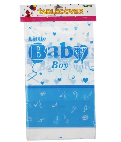 Disposable Plastic Party Tablecloth – Prince, Princess, Baby Shower Designs Designs