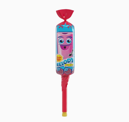 Chupa Chups Melody Pops Whistle Lollipops 3 Flavors 10-Pack