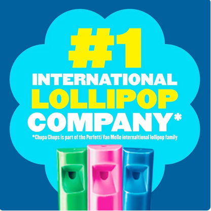 Chupa Chups Melody Pops Whistle Lollipops 3 Flavors 10-Pack