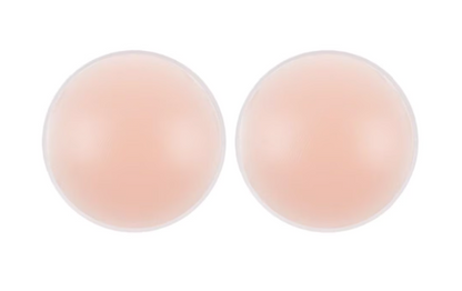 Circle Shape Silicone Covers – Reusable Invisible Adhesive Pads (1 Pair)