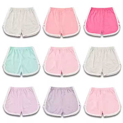 Girls' Cotton Summer Shorts / 3Y-10Y