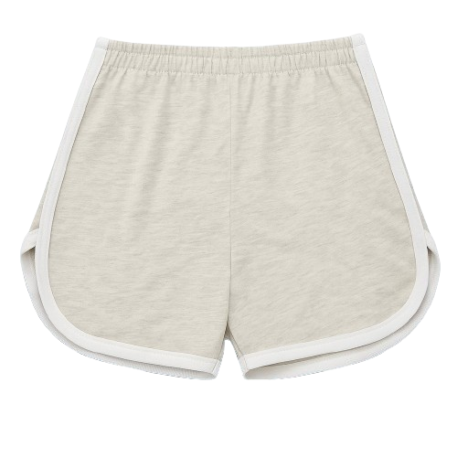 Safe Haven & CO Girls’ Cotton Summer Shorts – Soft Elastic Waist Casual Bottoms