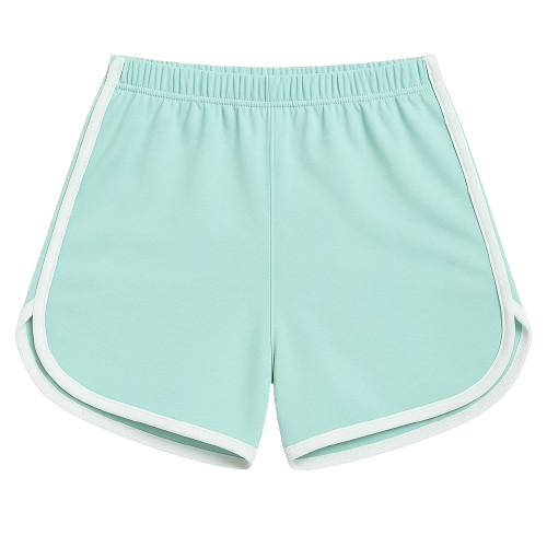 Safe Haven & CO Girls’ Cotton Summer Shorts – Soft Elastic Waist Casual Bottoms