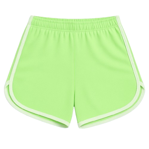 Safe Haven & CO Girls’ Cotton Summer Shorts – Soft Elastic Waist Casual Bottoms