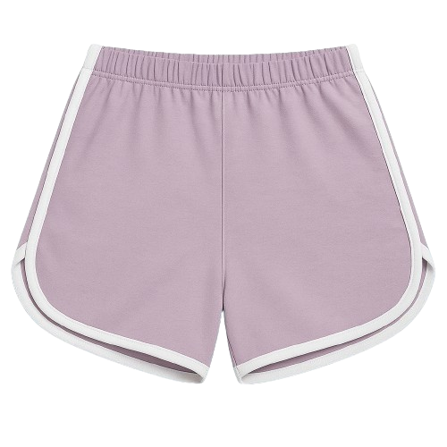 Safe Haven & CO Girls’ Cotton Summer Shorts – Soft Elastic Waist Casual Bottoms