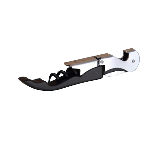 3-in-1 Stainless Steel Waiter's Corkscrew – Bottle Opener & Foil Cutter