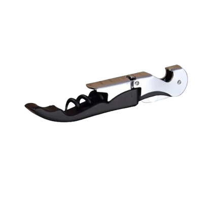 3-in-1 Stainless Steel Waiter's Corkscrew – Bottle Opener & Foil Cutter