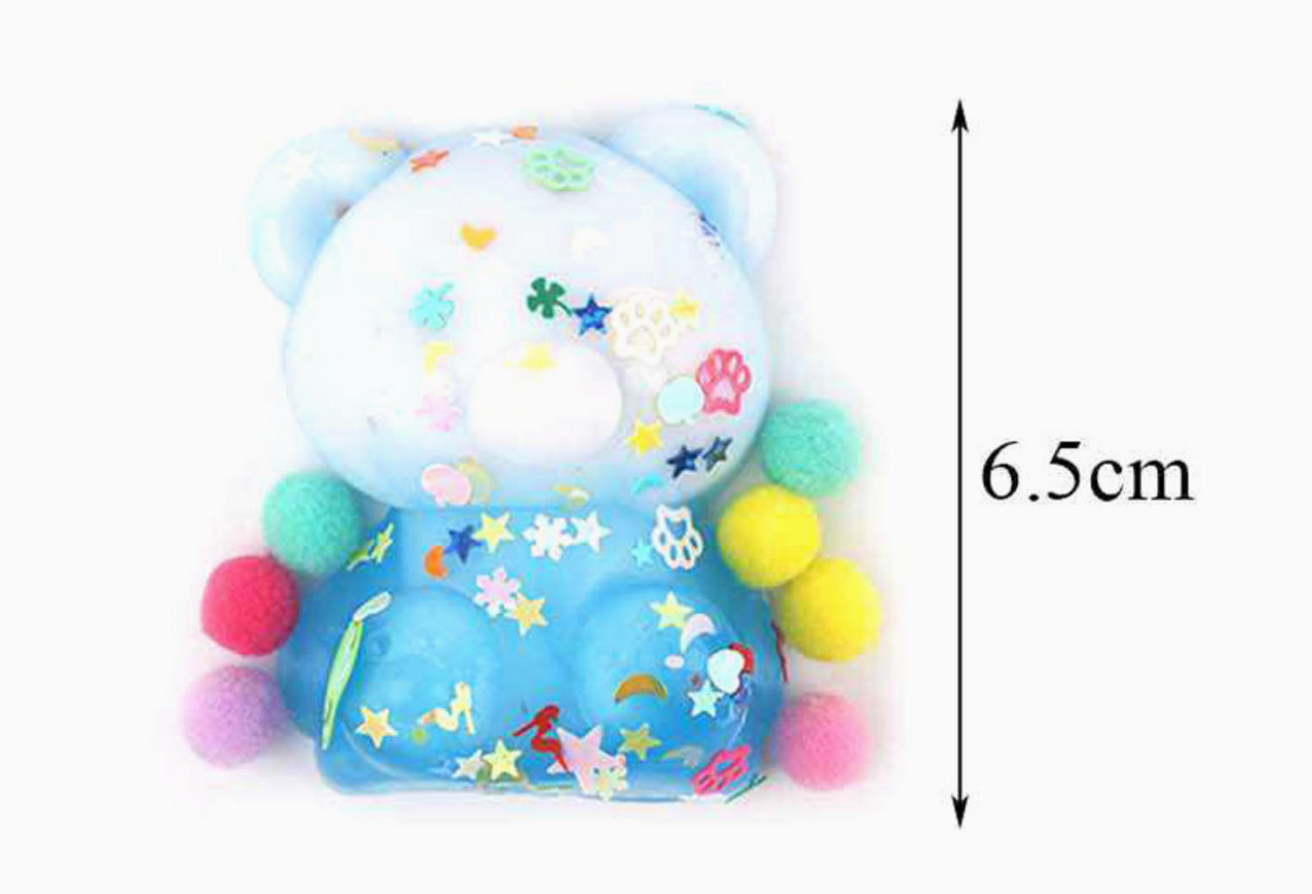 Cute Bear Decompression Squeeze Toys – 4 Pack