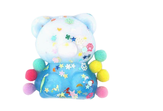 Cute Bear Decompression Squeeze Toys – 4 Pack
