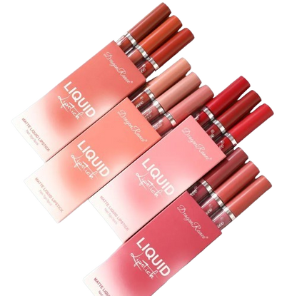 Dragon Ranee Matte Liquid Lipstick – 3pc Set