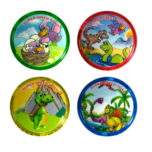 Dinosaur Light Up Yo-Yo – 4 Pack