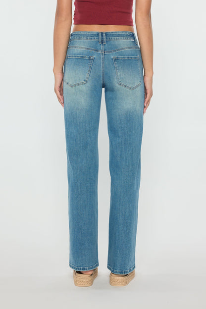 High Rise Wide Leg Jeans