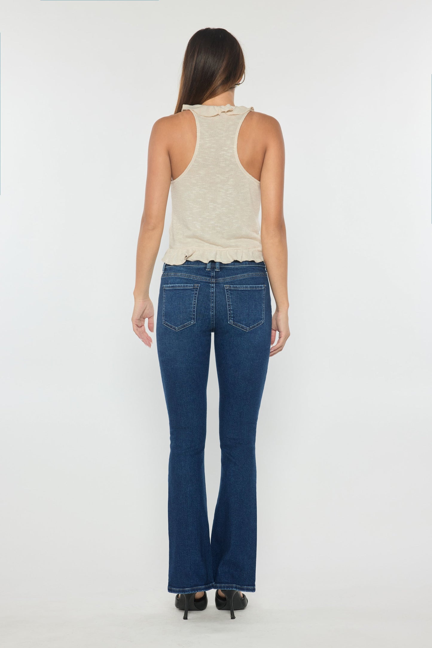 Mid Rise Bootcut Jeans