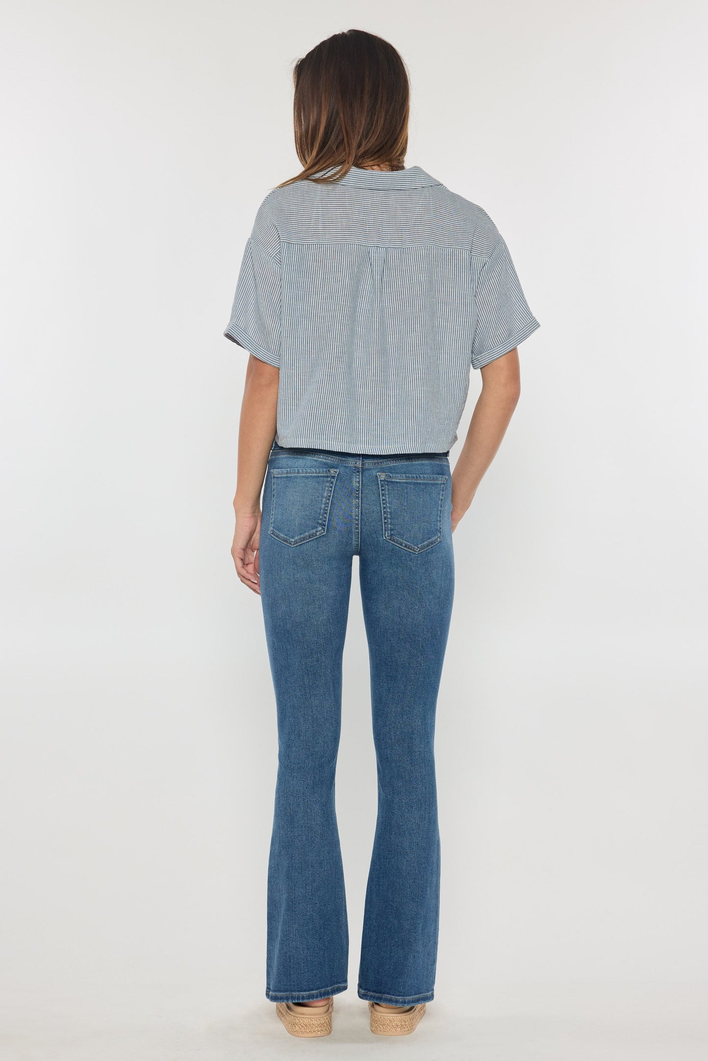 Mid Rise Bootcut Jeans