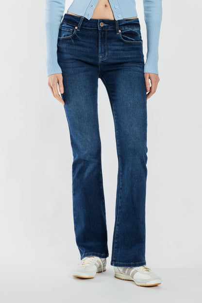 High Rise Bootcut Jeans