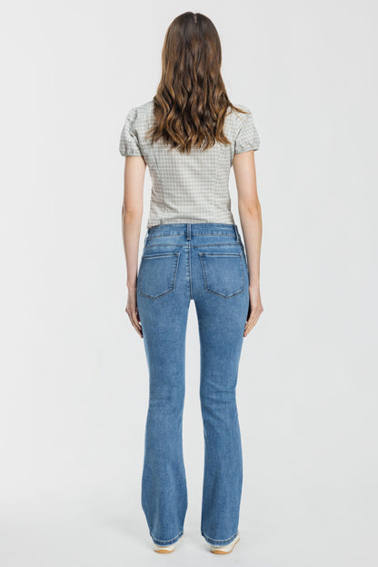 High Rise Bootcut Jeans