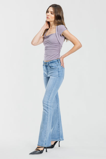 High Rise Bootcut Jeans