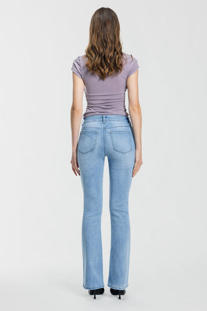 High Rise Bootcut Jeans