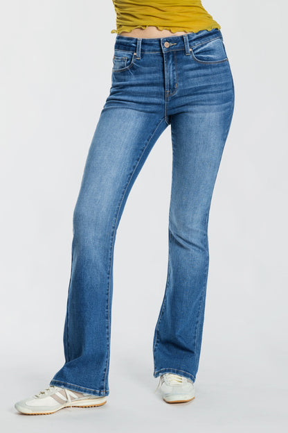 High Rise Bootcut Jeans