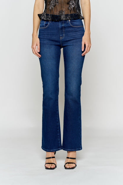 High Rise Slim Bootcut Jeans