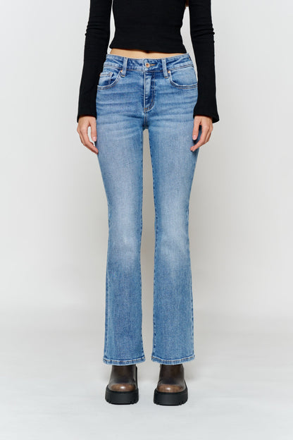 High Rise Bootcut Jeans
