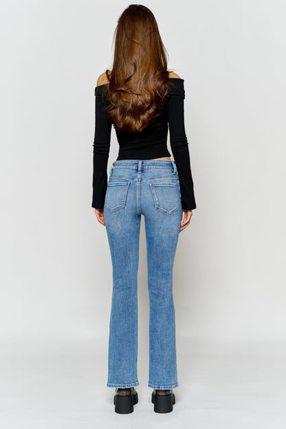 High Rise Bootcut Jeans