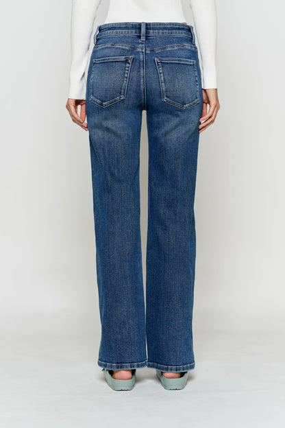 High Rise Wide Leg Jeans