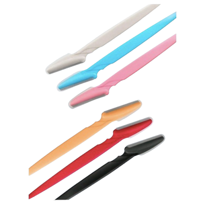 Eyebrow Trimmer and Facial Hair Shaver – Precision Blade with Protective Cover, 5-Pack