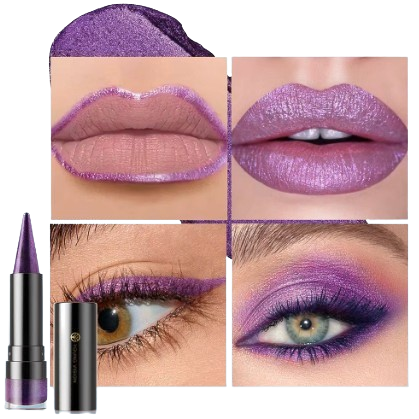 Young Vision 4-in-1 Metallic Shimmer Stick – Eyeliner, Lip Liner, Lipstick & Eye Shadow